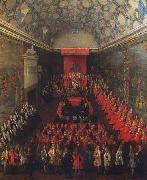 Peter Tillemans Queen Anne addressing the House of Lords oil painting reproduction